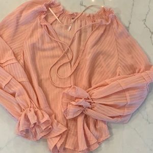 Free People Peasant blouse